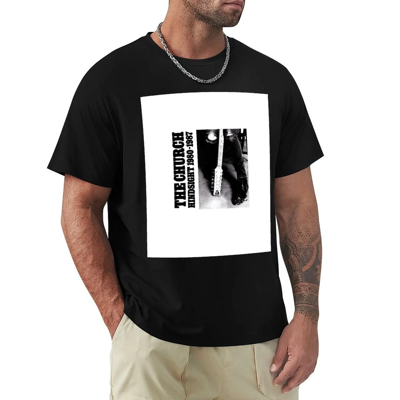 

Retro Style The Church Loves Music And 1980 To 1987 T-Shirt croswit shirt man shirts graphic tee t shirts men