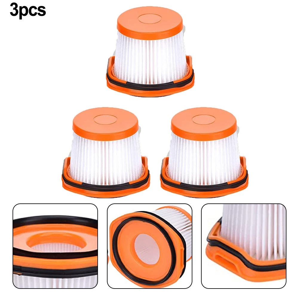 3Pack Replacement Vacuum Filter For Shark EVOPOWER System  CS100J CS200J CS401J CS300J Filter Dust Household Supplies