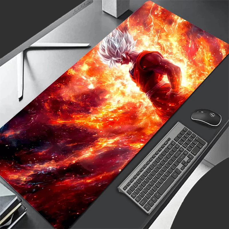 

Mouse Pad dragon Ball Gaming Accessories PC Gamer alfombrilla xxl 900x400 Computer Desk Mat Laptop Varmilo Keyboard Mousepad