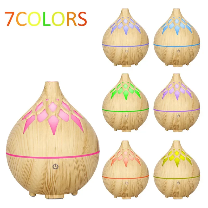 المنزل الذكي بالموجات فوق الصوتية ناشر رائحة كلاسيكي محمول USB الروائح المرطب الناشر مع ضوء LED