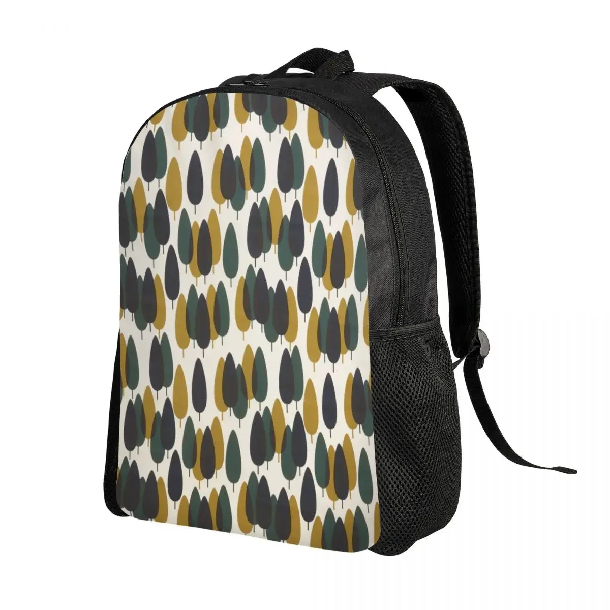 Custom Orla Kiely Alpine Forest Furnishing Fabric Travel Backpack Women Men School Laptop Bookbag College Student Daypack Bags