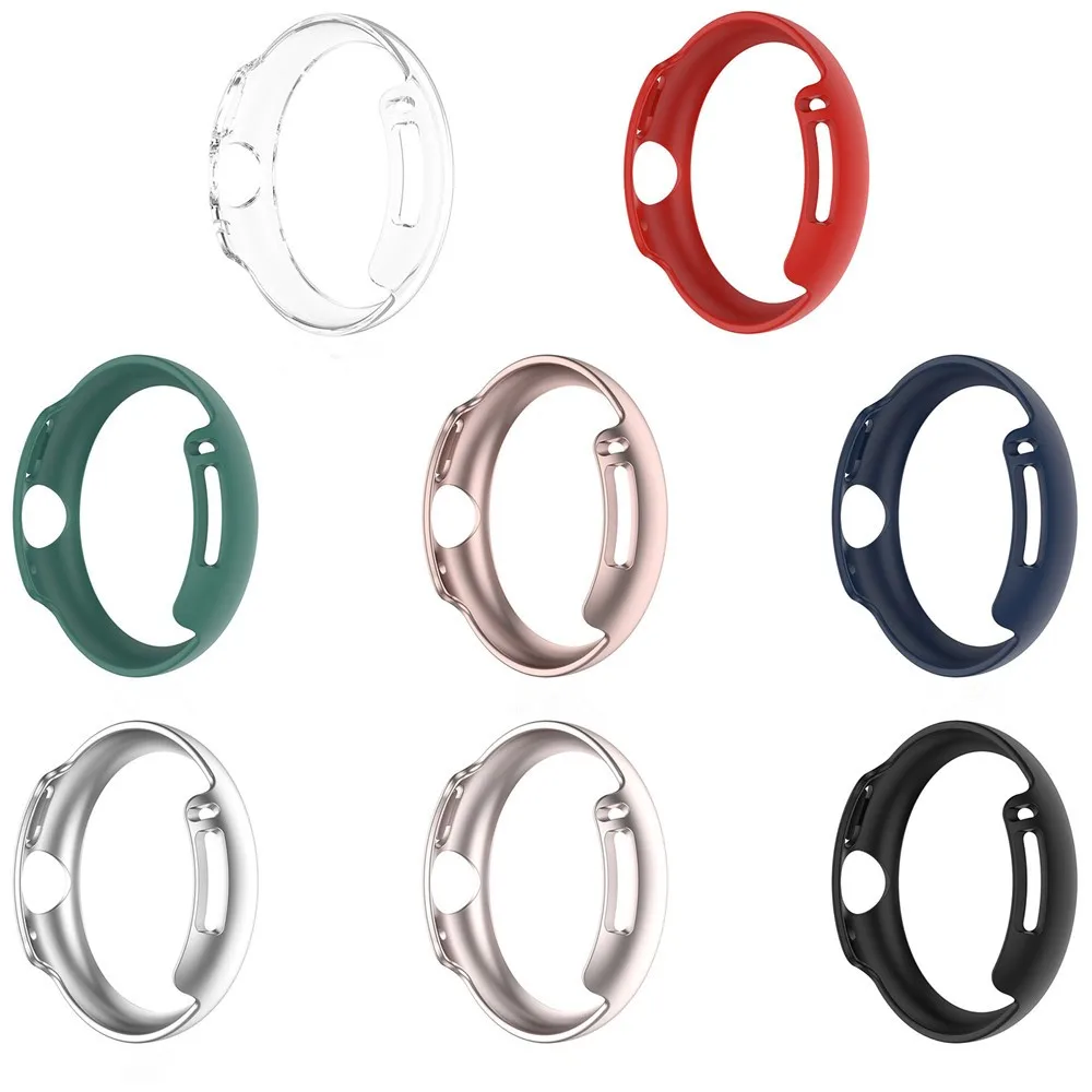 Жесткий пластиковый защитный чехол из поликарбоната для Google Pixel Watch 2, защитный чехол для умных часов, аксессуары для часов
