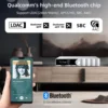 Smsl d400プロオーディオデコーダー、リモコン付き、Bluetooth、光同軸、32ビット、768khz、dac、ak4191、ak4499ex、MQA-CD、xu316、dsd512 6