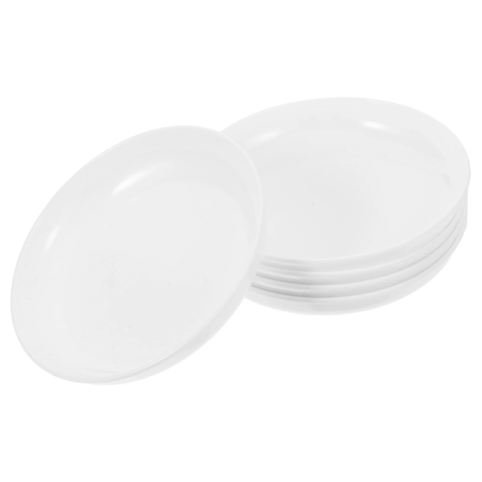 

5pcs Calligraphy Ink Dish Brush Tray Water Plate Snack Holder Study Stationery Multi-Functional Round Small Ink Bowl For