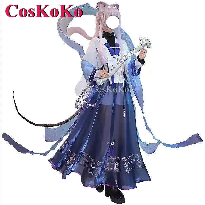 CosKoKo Lin Cosplay Spiel Arknights Kostüm Neue Haut Süße Reizende Uniform Kleid Full Set Frauen Halloween Party Rolle Spielen Kleidung