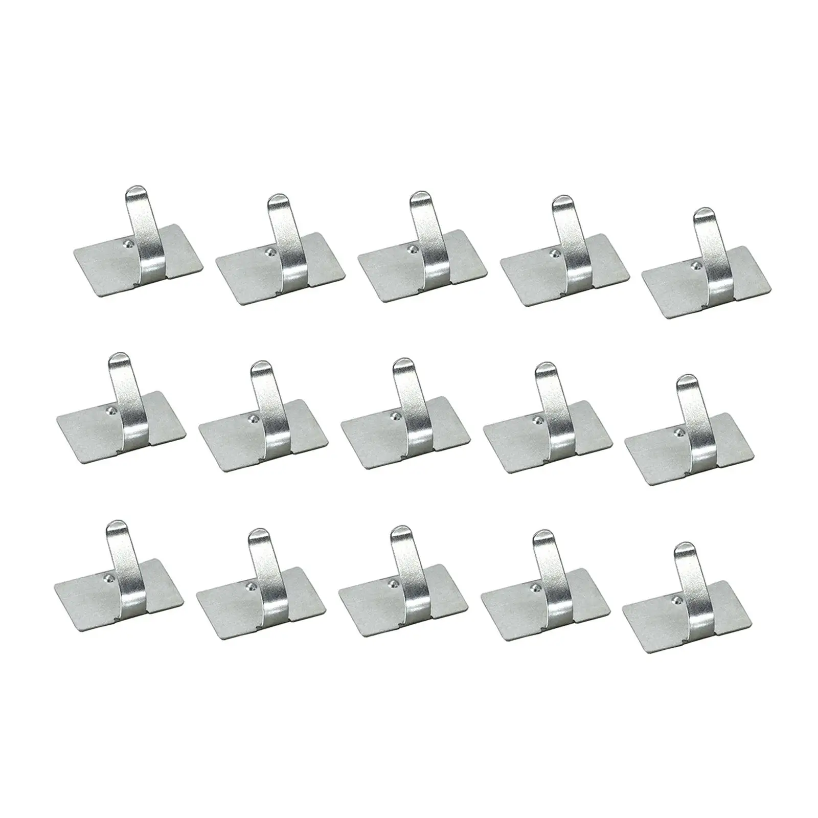 Steel Cable Clips Anti Tangle Cord Holder Cord Management Wire Storage Conduit Clamp for Desk Office