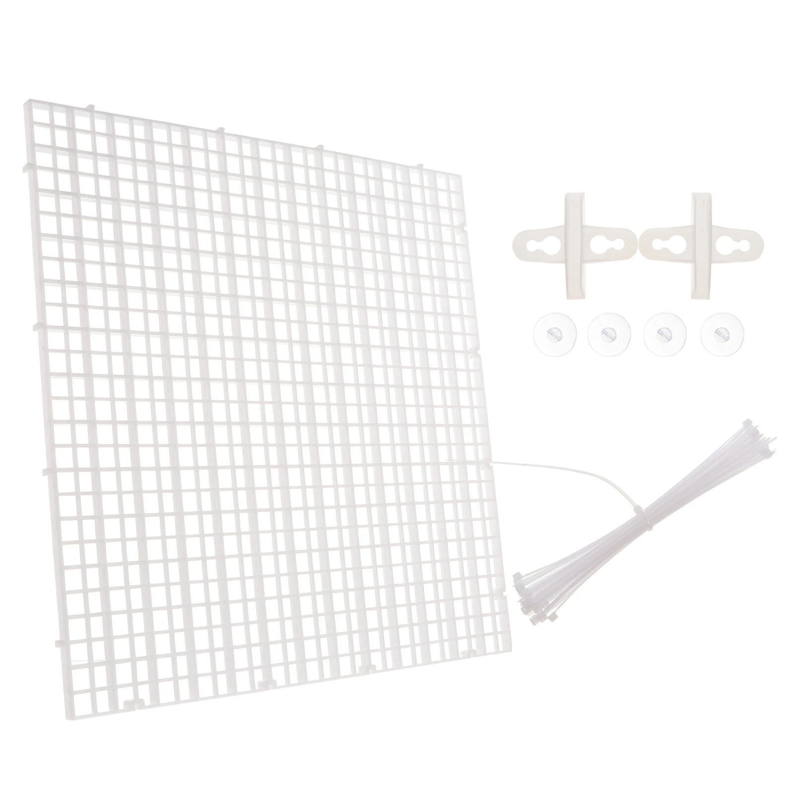 

1 set PVC Fish Tank Divider Grid Isolate Board Aquarium Supplies Breeding Panel 30cm Easy Install Kit