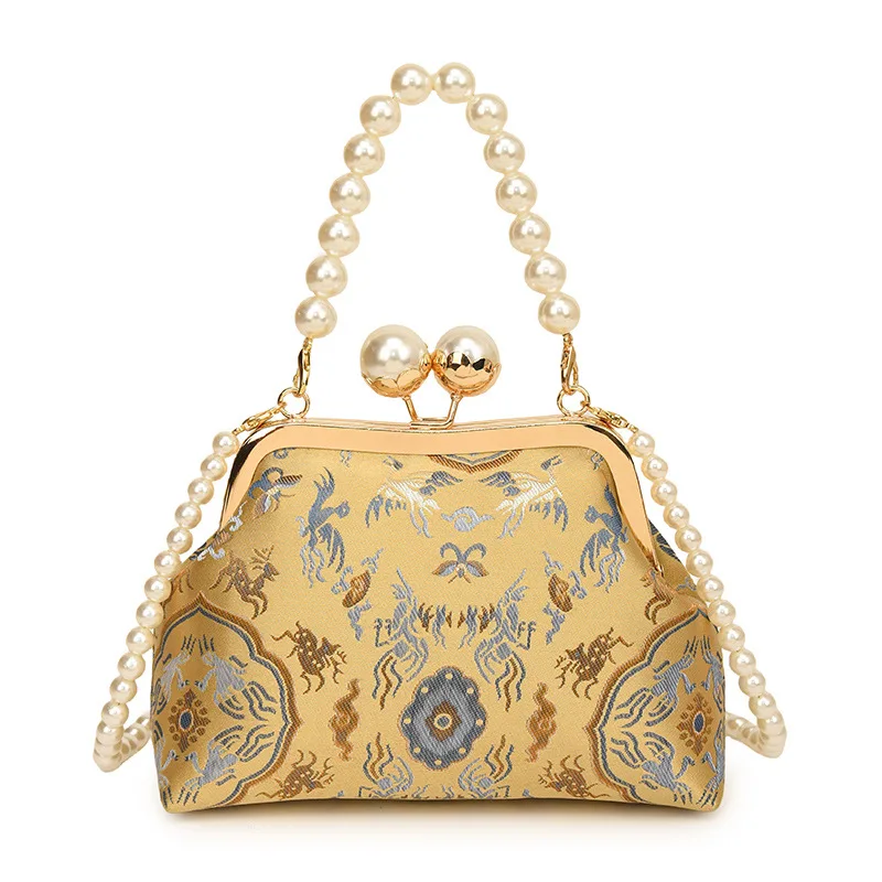 Women's Bag Handbag Eleglant Women's Handbag Fashion Messenger Bag Pearl Evening Bag Party Bag Banquet Bag