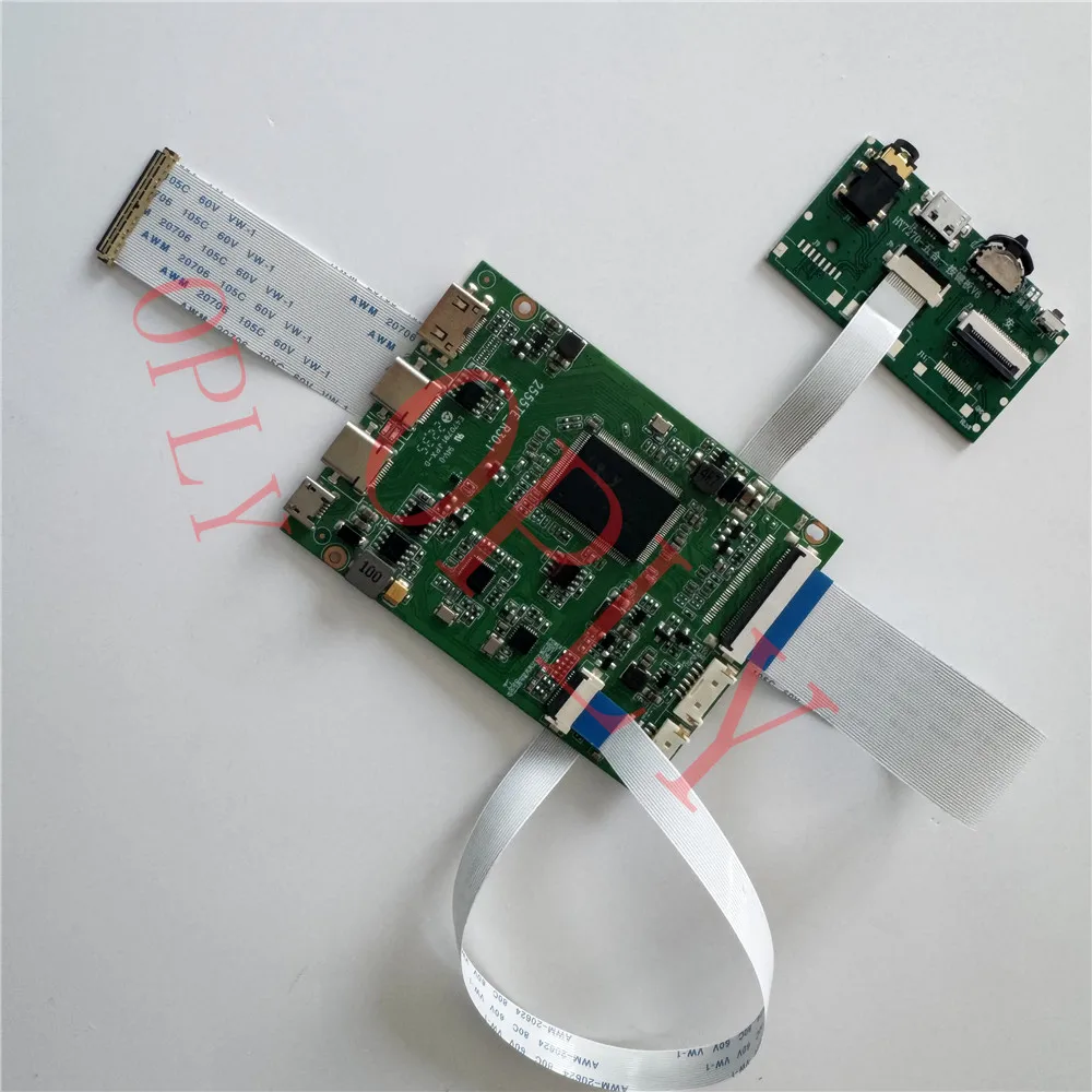 Placa controladora 2 tipo c mini hdmi, compatível com b140uan03 b140uan03.2 14 "1920x1200 edp kit de tela de painel led diy