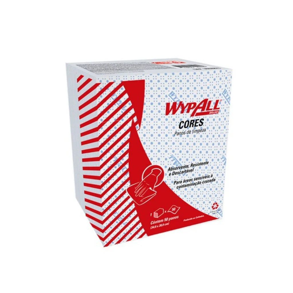 Wiper Wypall Cloth Multipurpose X 50 Blue-Absorption and Removal-Kimberly Clark