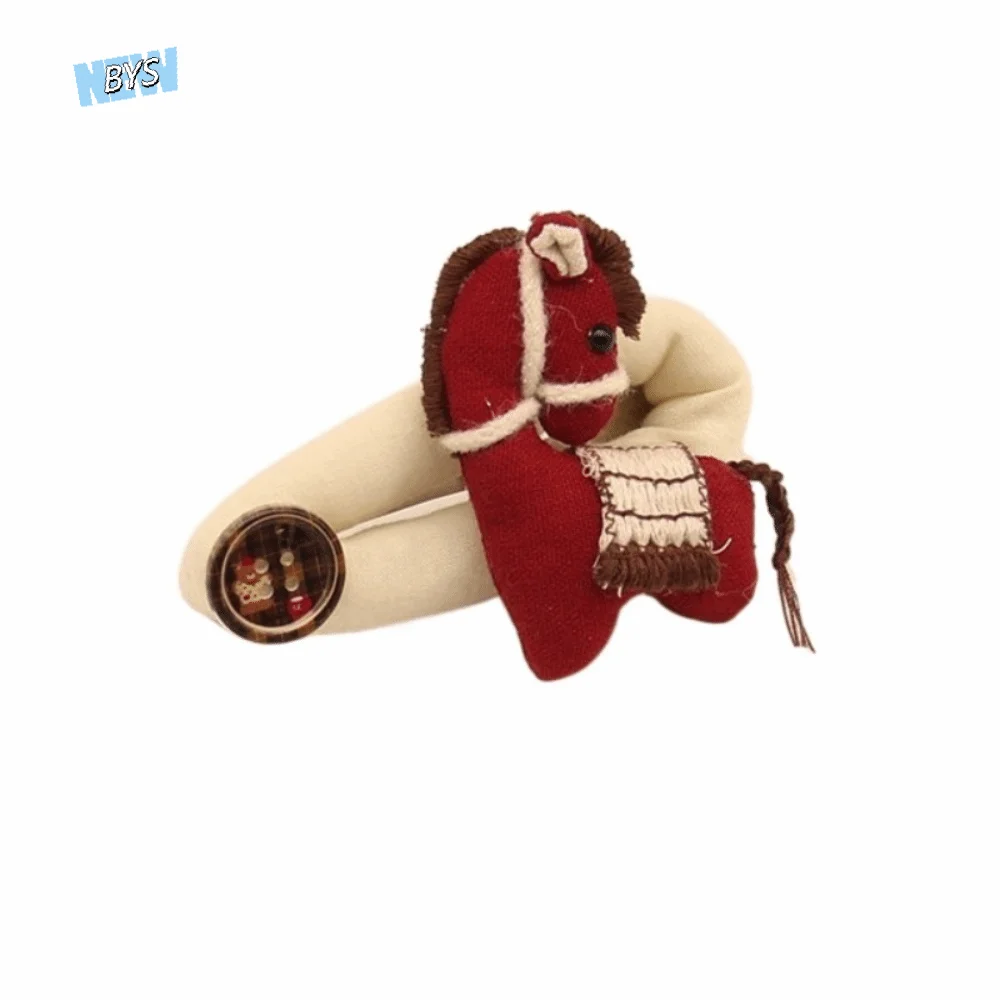 

Cute Funny Horse Hair Clip Duckbill Clip Hair Accessories Horse Doll Side Clip Hair Wear Headdress Large Barrettes Decoration