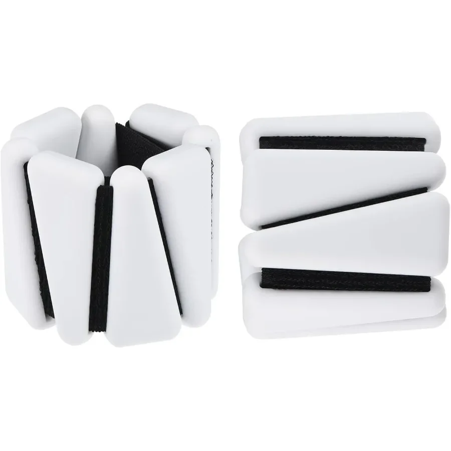 أوزان الكاحل القابلة للتعديل للنساء والرجال بأوزان قابلة للإزالة 2 رطل إجمالي 1 رطل لكل مثالية لتدريب اليوغا والمشي والركض أ