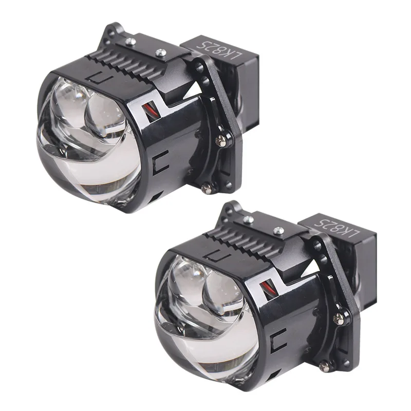 

LK82S 3 Inch High Power 150W 6000K Super Bright Bi LED Projector Lens Car Headlight Dual Beam Retrofit Driving Lamp Kit