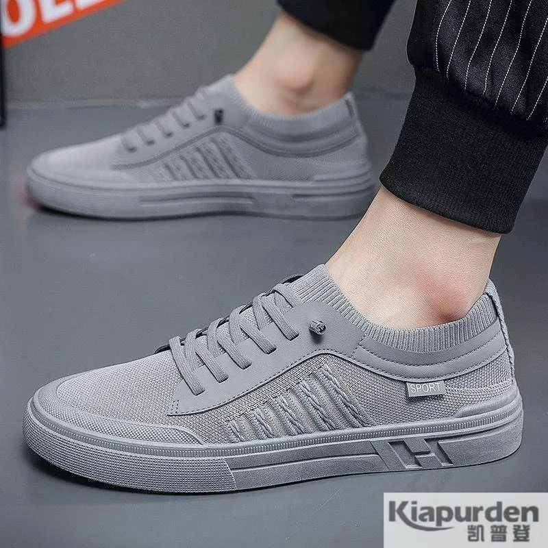 

Men's Casual Shoes Spring Summer Breathable Mesh Driving Shoes Slip-On Leisure Board Shoes Fashionable All-Match Lazy Man's S...