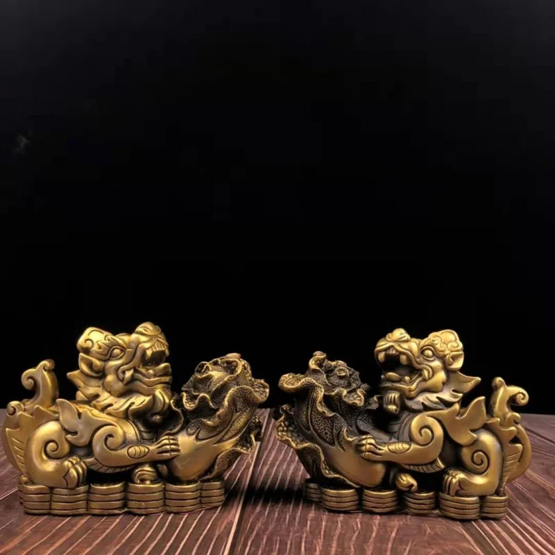 Ornament, Cabbage Home Living Room Decoration, Brass Pixiu Decorative Craft