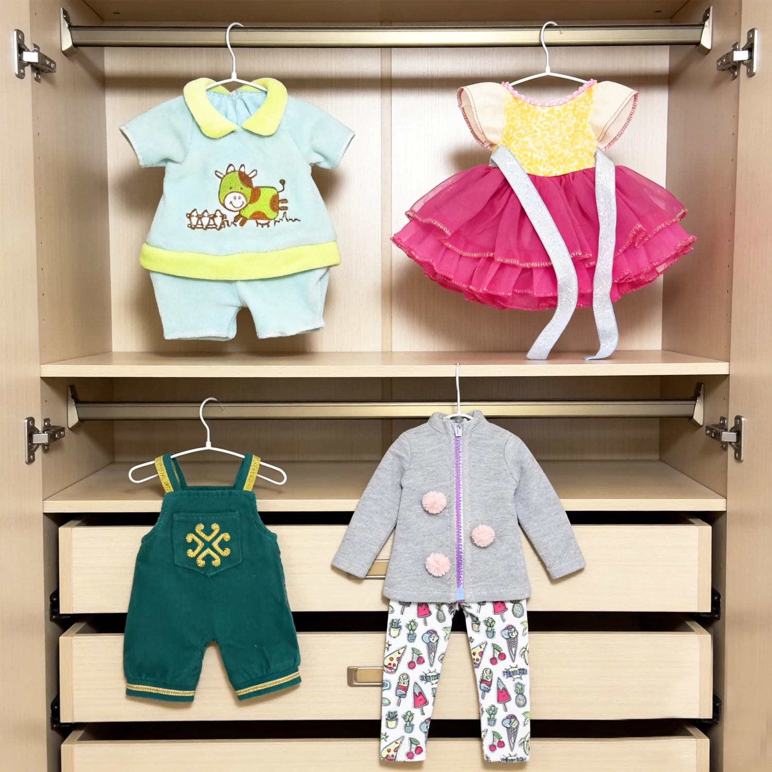 14.5 pollici vestiti per bambole americane vestiti per ragazzi set vestito per ragazza per 35 cm bambino neonato, fai da te, bambola russa bambola di cotone giocattoli regalo
