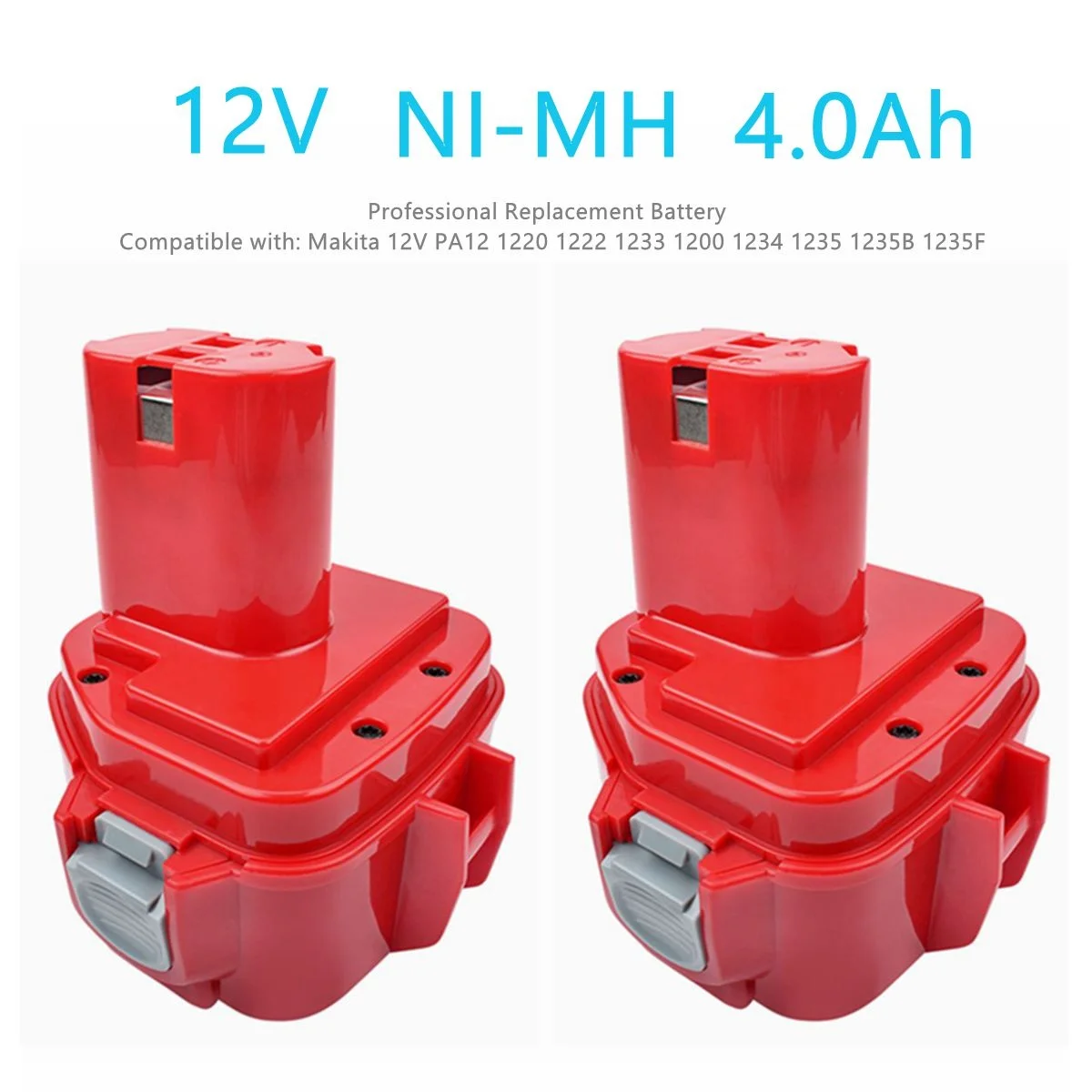 Replacement Battery for Makita 12V 3.0Ah/4.0Ah NiMH Rechargeable Battery Power Tools Bateria PA12 1220 1222 1235 1233S 6271D L50