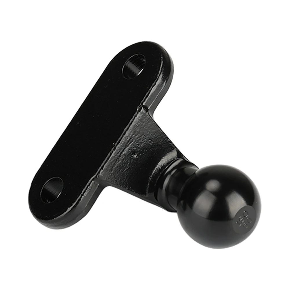 

Cast Steel Hitch Towing Ball 3.5 Ton Capacity Cast Steel Construction Right Angle 2-hole Ball Head Design For Trailer Towing