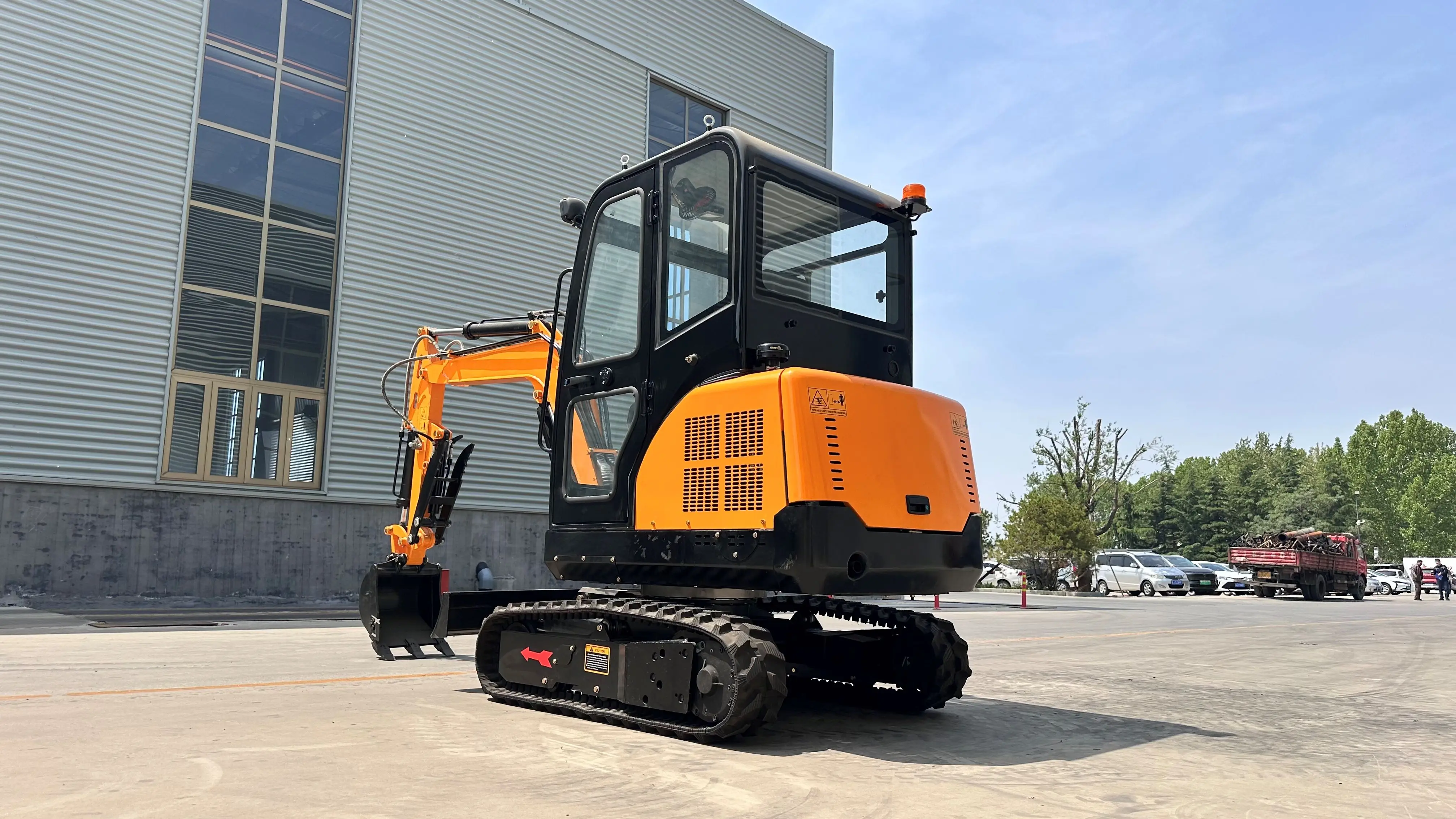 고효율, 저에너지 소비 및 저연료 소비를 갖춘 신형 크롤러 굴삭기