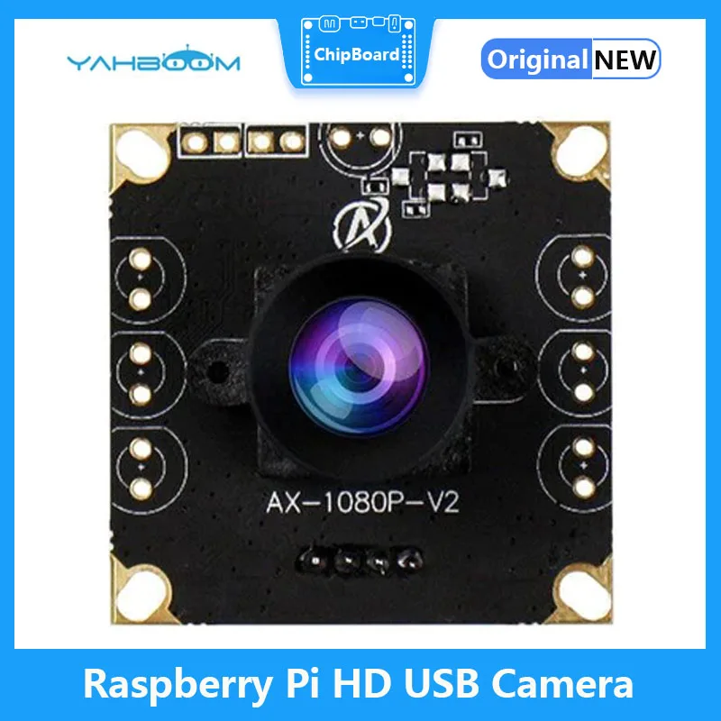 Raspberry Pi 4B/3B+3B/Pi 400 Jetson NANO RDK-X3 HD USB Drive-free Camera Ai Artificial Intelligence Visual Recognition 120 Frame