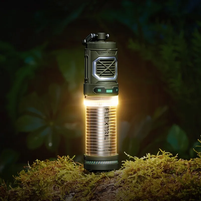 FLEXTAILGEAR Tiny Repel Outdoor Portable Mosquito Repellent Lamp IPX5 Ultralight Waterproof Mini Electric Camping Fishing Tools