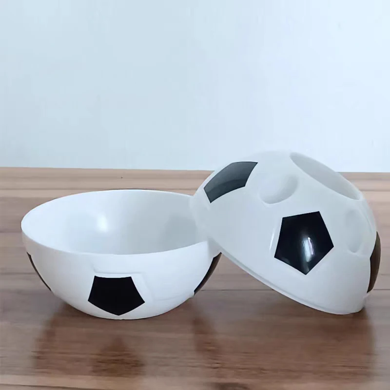 Portapenne da calcio Portapenne da calcio creativo Contenitore da tavolo Decorazioni da tavolo Porta pennelli per trucco Regali per studenti per bambini