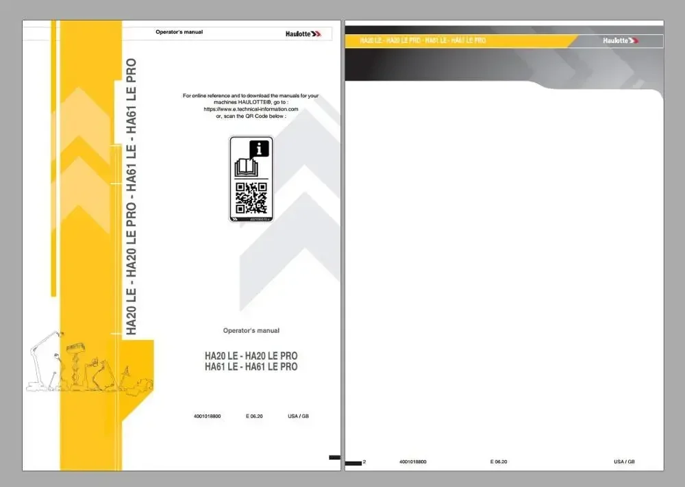   منصات عمل Haulotte PDF 23.45 جيجابايت [08.2021] دليل الخدمة والصيانة والتدريب على المشغلين وقطع الغيار
