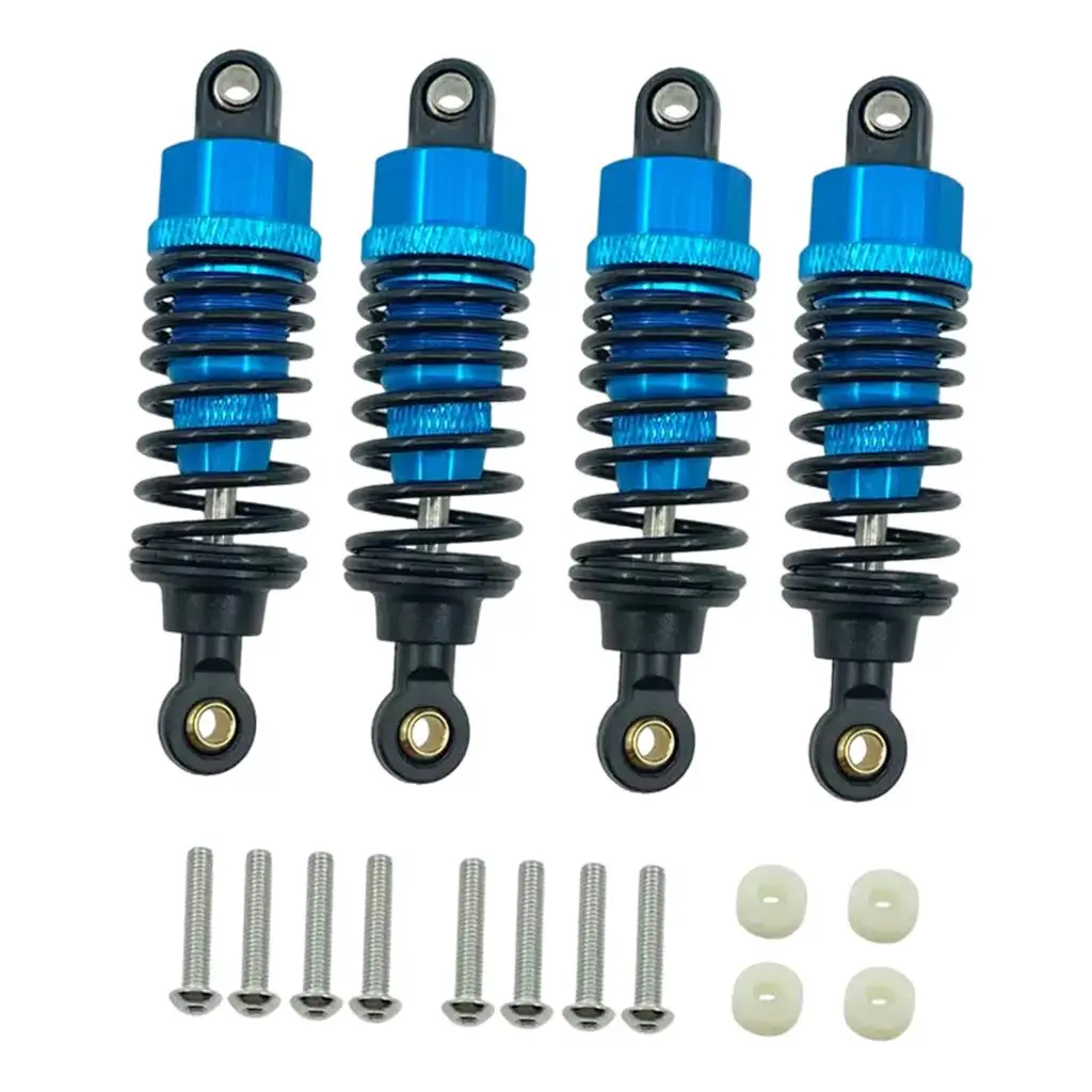 Kit de Actualización de Amortiguadores de Aleación de Aluminio para Autos RC a Escala 1/10 TT-02 TA05 TL-01 DIY Road Drift