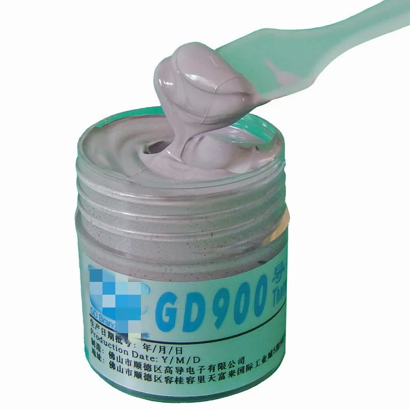 

GD900 Thermal Conductive Grease Paste Silicone Plaster Heat Sink Compound for Electronic Chip Heat Dissipation CPU Cooling