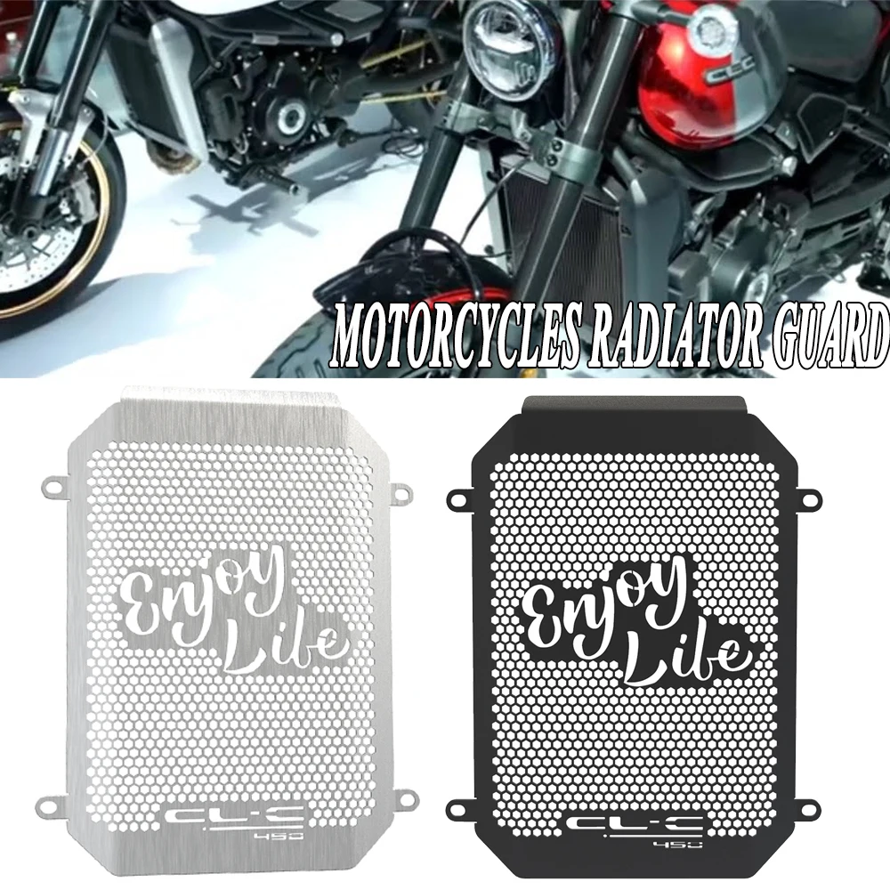 

Motorcycle Accessories FOR CFMOTO CF MOTO 450 CLC 450 Bobber CLC450 450CLC 2023 2024 2025 Radiator Grille Guard Cover Protector