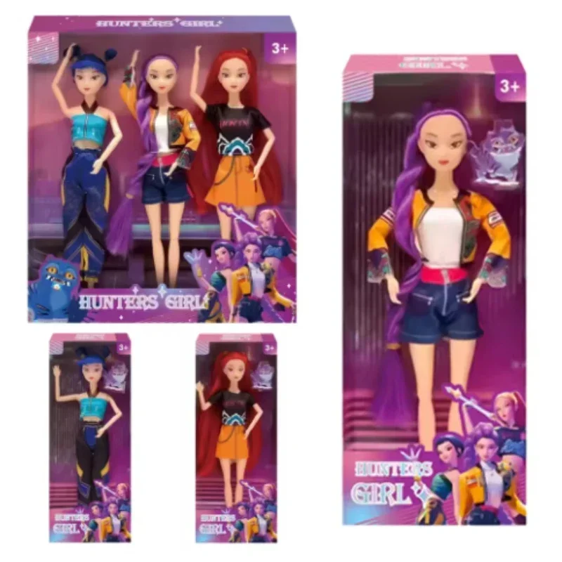 ? K-pop Devil Hunter ragazza modello di carattere di gruppo scatola cieca in vinile collezione di giocattoli decorazione bambola di cartone animato regalo di compleanno per bambini
