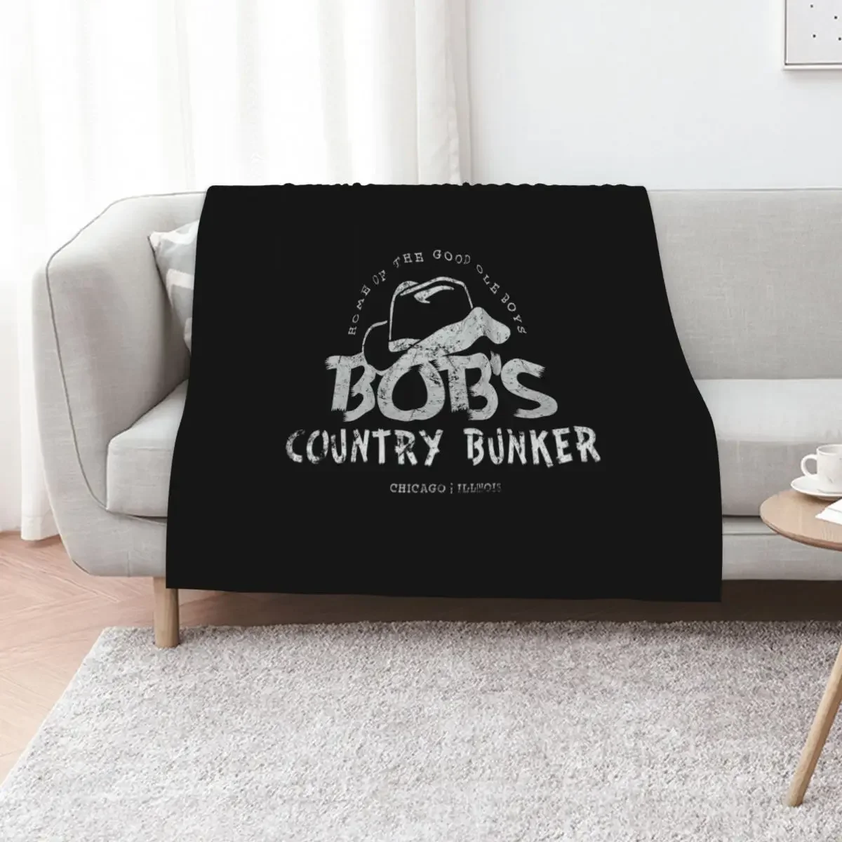 

Bob's Country Bunker - Blues Brothers Throw Blanket Cute Plaid Multi-Purpose Polar Soft Big Blankets
