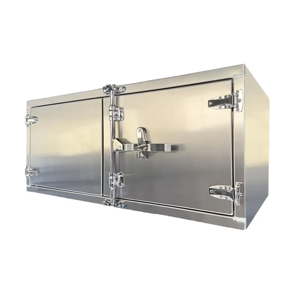 Heavy  Aluminum Alloy Storage Toolbox for Truck Flatbed Trailer Exterior Organization Laboratory