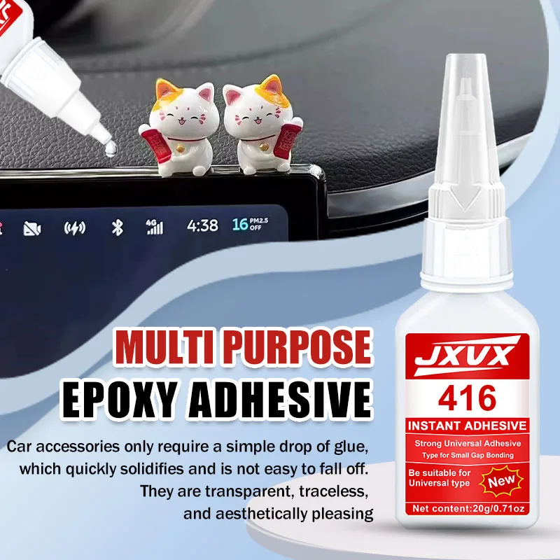 401 Суперклей Сверхпрочный Прозрачный Обувь Цианоакрилат Быстросохнущий Мгновенный клей Кожа Резина Дерево Металл Пластик Аксессуары 20 г Многофункциональный клей.