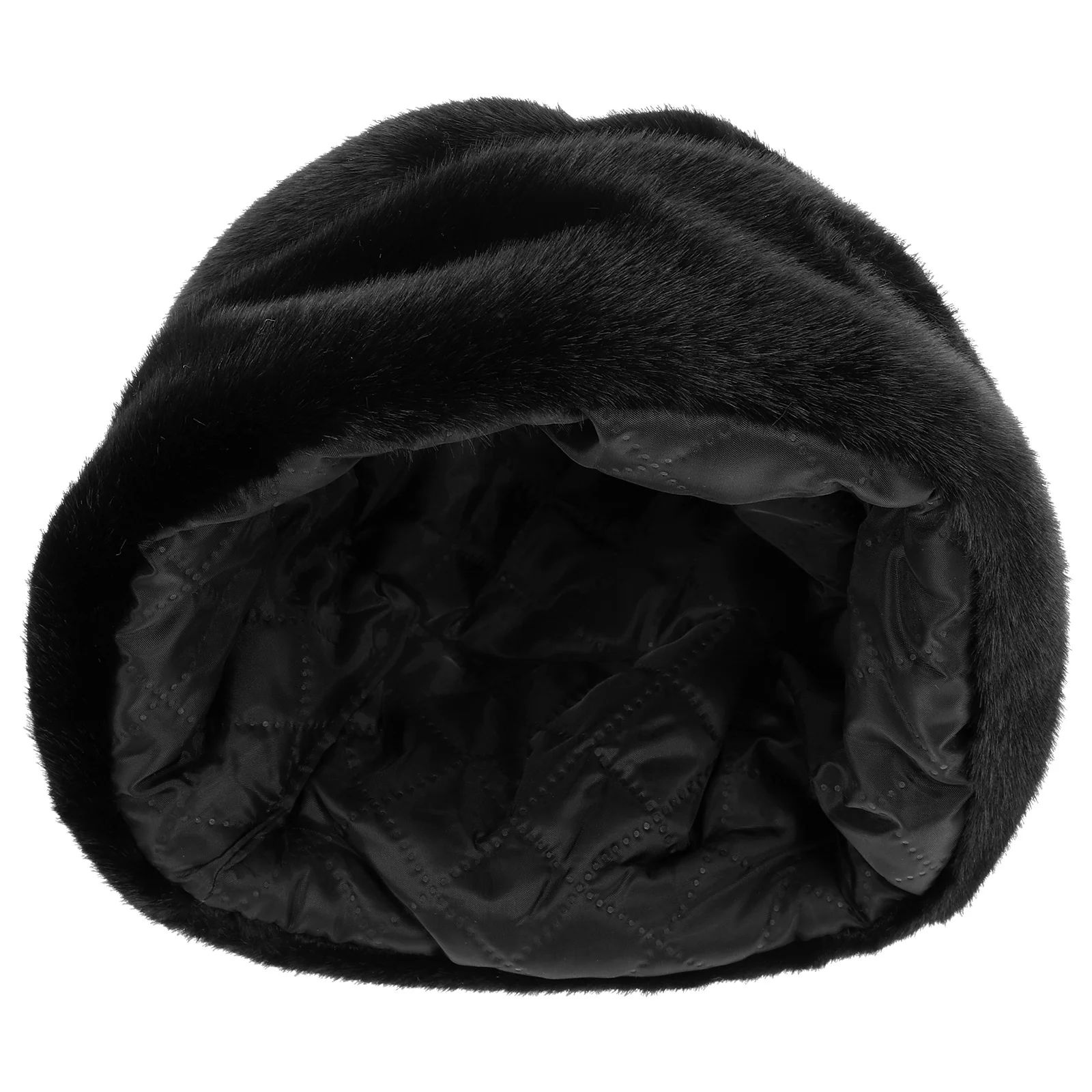 Old Man Hat Warm Faux Fur Has Casual for Men Russian Fashionable Outdoor Mens Cap