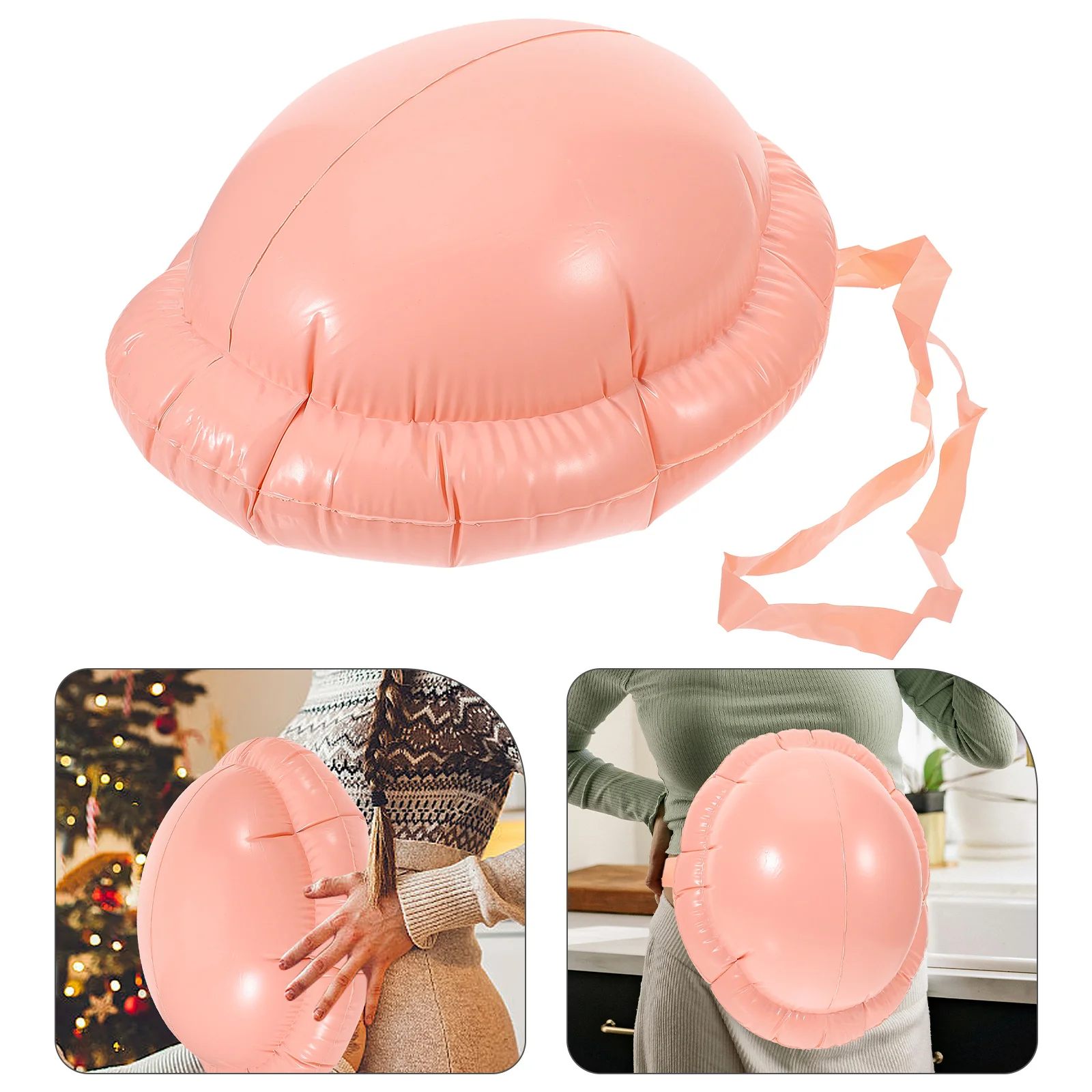 Inflatable Fake Belly Pregnancy Pregnant Costumes Prop Party Pvc Cosplay Woman False