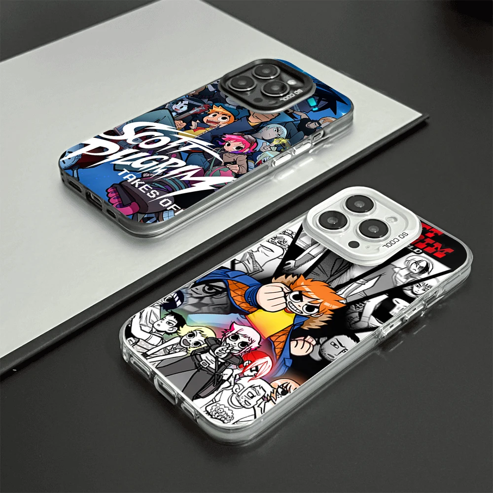 S-Scott P-Pilgrim Takes Off Phone Case For Samsung S24 23 22 ULTRA A34 33 32 20S 5G 4G Laser Cover