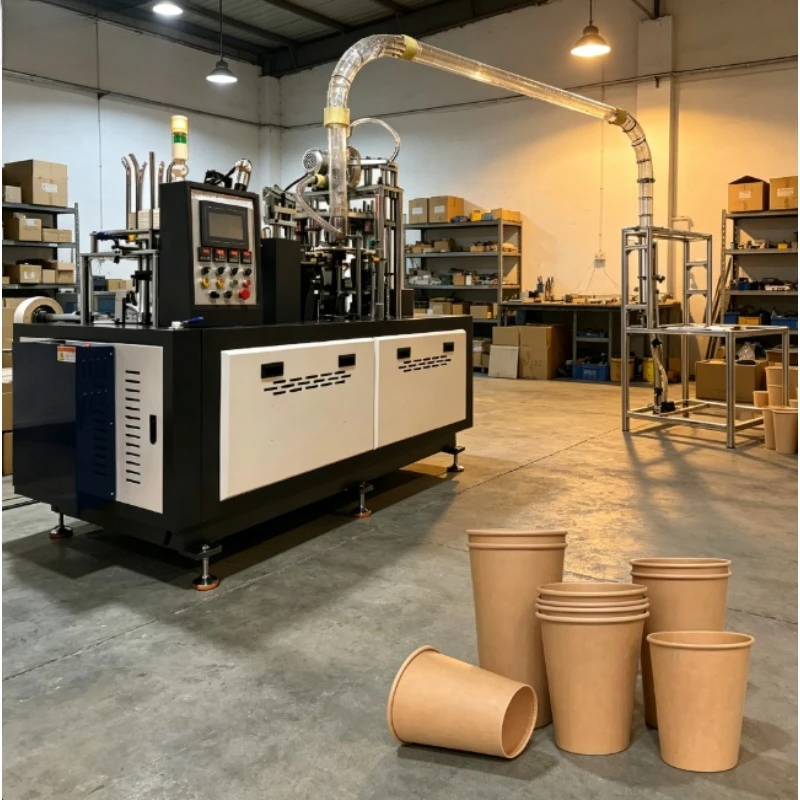 Automatic Paper Coffee Cup Making Machine 7oz 8oz 12oz Cup Paper Machine Factory Wholesale Price Paper Cup Production Line