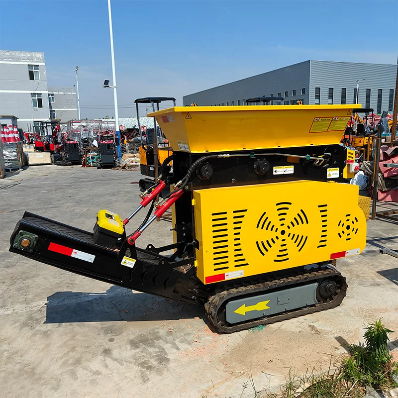 Mini Mobile Jaw Crusher Tracked Stone Crushing Machine With Belt Conveyor High Efficiency Concrete Waste Recycling Equipment