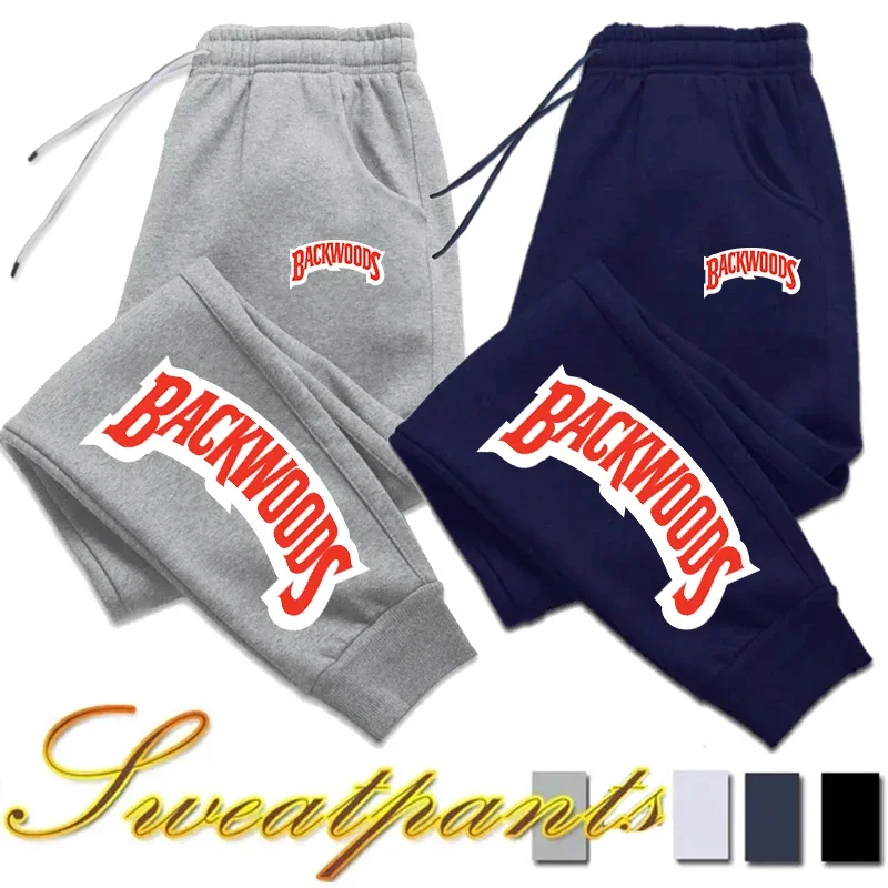 

Men's Sweatpants Fashion Printing Versatile Gym Simple Comfortable Soft Sport Casual Trousers Drawstring Hot Sales Jogging Pants