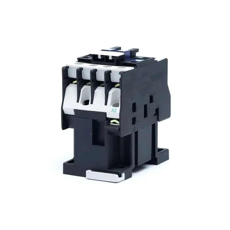 3 Phase Motor Magnetic Contactor Relay 12A 3P 3 Pole 1NO AC 24V 110V 220 Volts 380V Coil CJX2-1210 35mm Din Rail Mounting