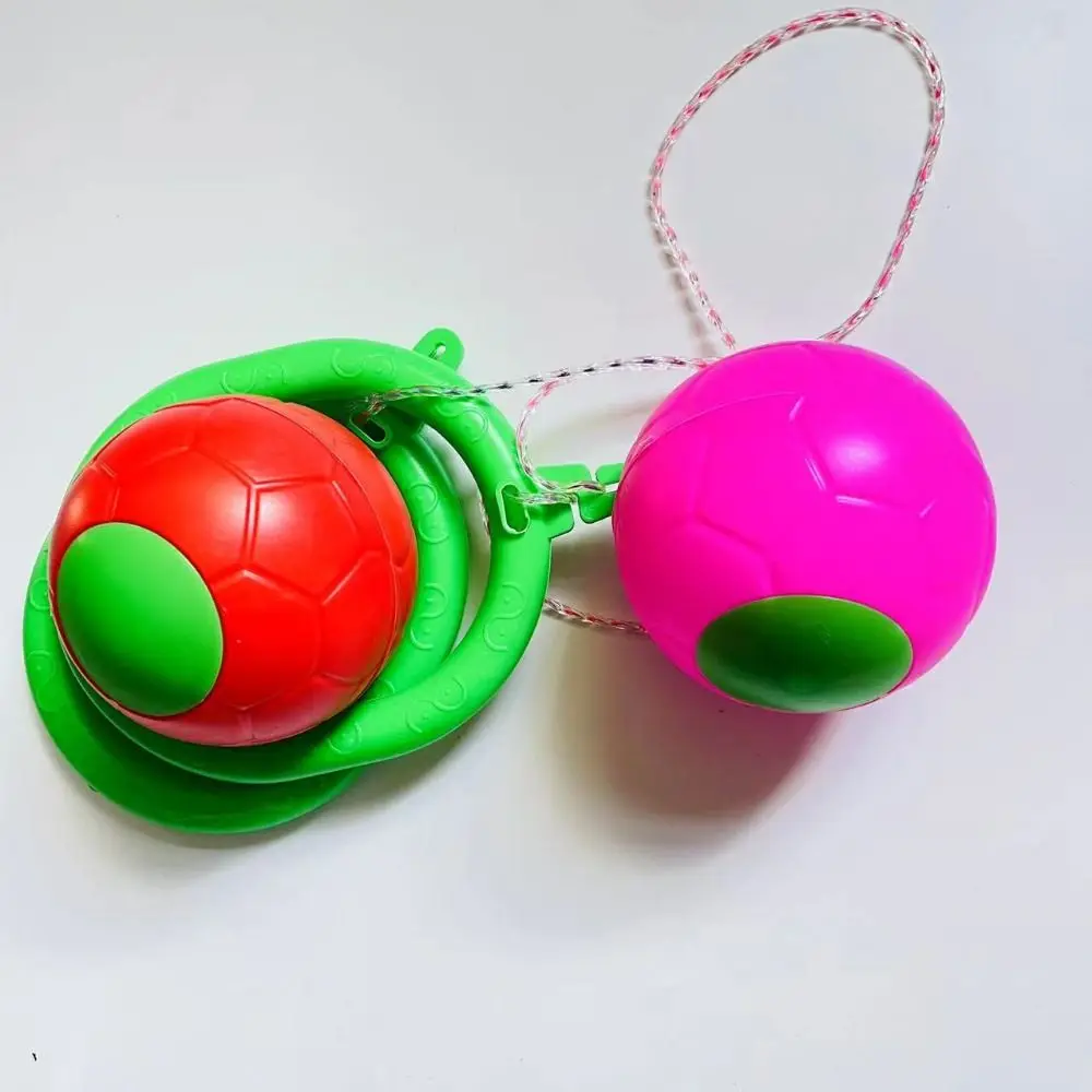 Pé hoop bola pé saltando bola pular cordas esportes exercício bola de treinamento de reação na corda altura crescimento