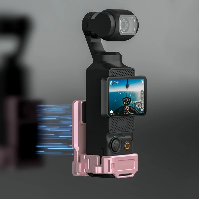 

Professional Antislip Camera Mount Lightweight Metal Adapter Base For Content Creation Rapid Device Switching 896C