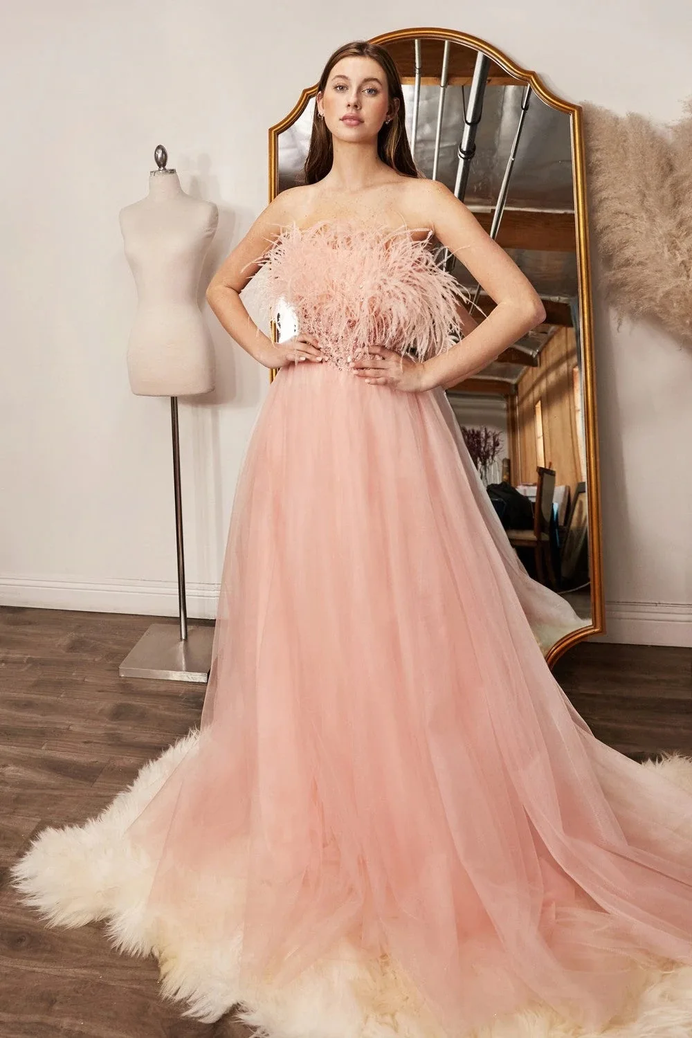 feather-evening-dress-sequin-women's-summer-sexy-party-long-skirt-high-waist-one-shoulder-wedding-gown-pure-color-no-sleeve