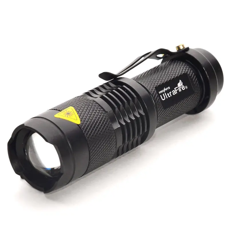 UltraFire SK68 EDC Flashlight 1/3-Mode AA Battery Lamp Zoomable 14500 Flashlights Pocket Mini Torch Light Rechargeable Lantern - Image 7