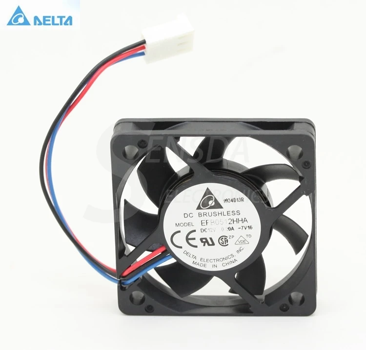 

For for delta EFB0512HHA 5cm 50mm DC 12V 0.20A 3-pin computer pc case Server Inverter Cooling fans axial cooler