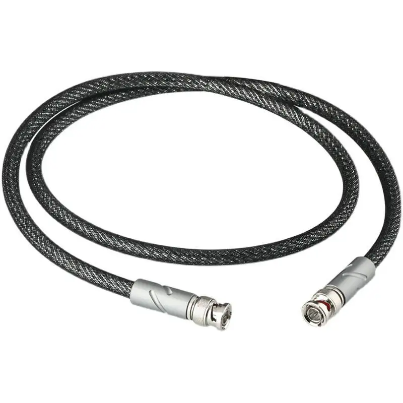Sterling Silver 12G Fever HIFI 50 euro 75 euro BNC 10M Clock cable Digital coaxial cable HD cable
