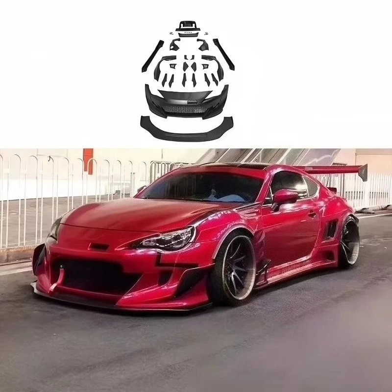 for GT86 BRZ Upgraded Version Rocket Rabbit Third-generation Wide Body Resin Material Large  Body Kit