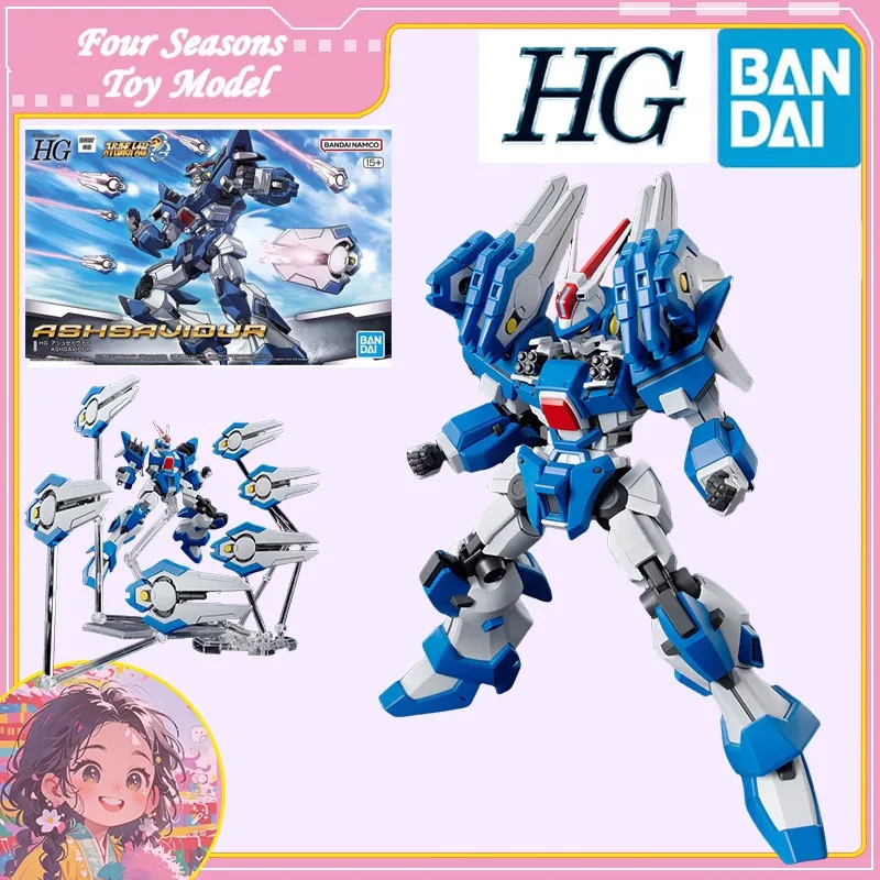 

Fast Shipping Bandai Anime Super Robot Wars OG HG ASHSAVIOUR Original Model Toy Action Figure Collectible Ornament Children Gift