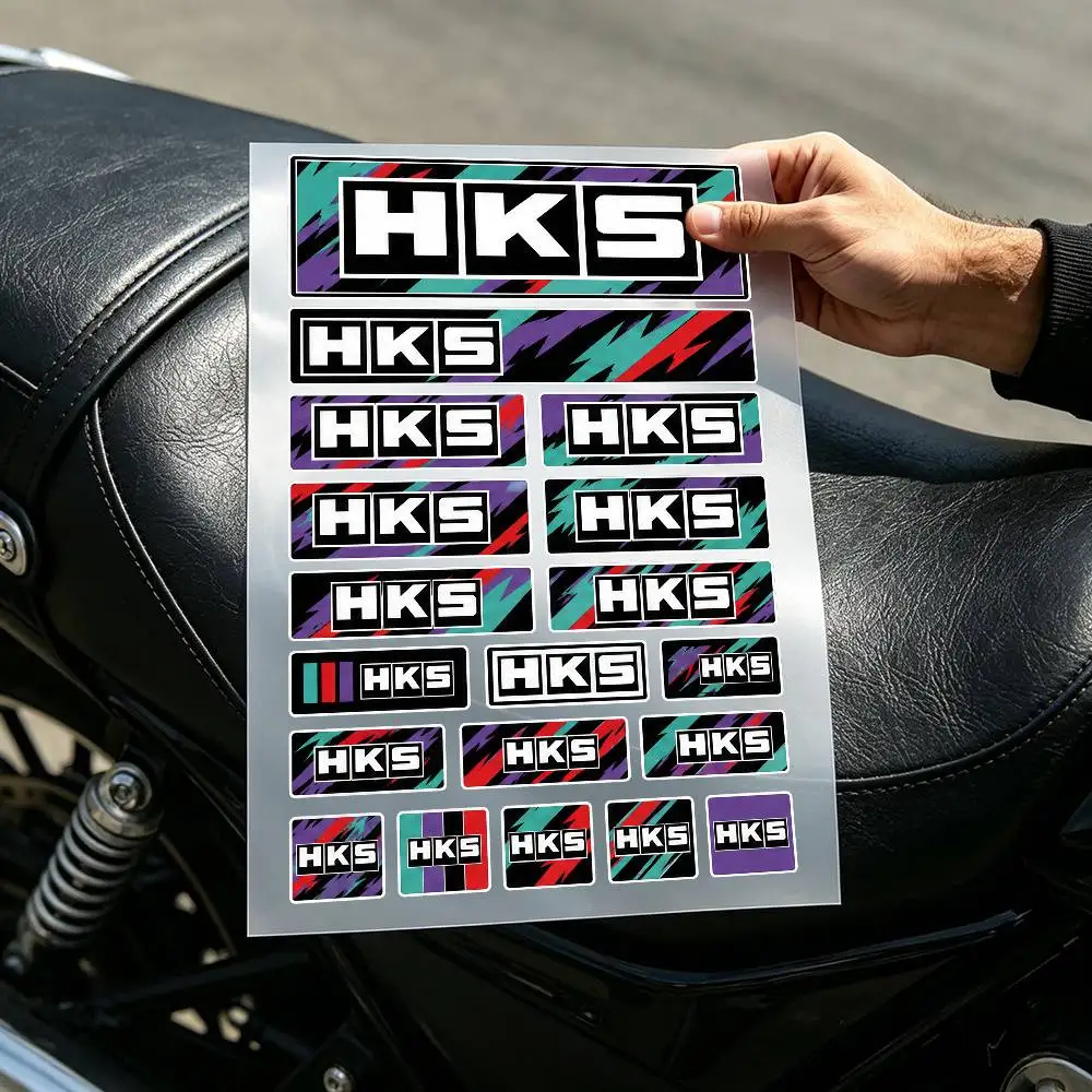 90s JDM Tuning Vinyl Sticker Pack Jagged Lightning Burst Retro Color Decals Waterproof UV Resistant For Car Bumper Helmet Decor